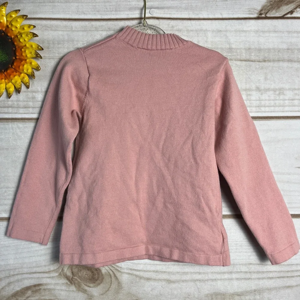 Mayoral‎ Pink Mock Neck Long Sleeve Knit Sweater Top Kids 24m